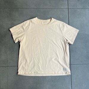 American Giant Men's Beige T-Shirt